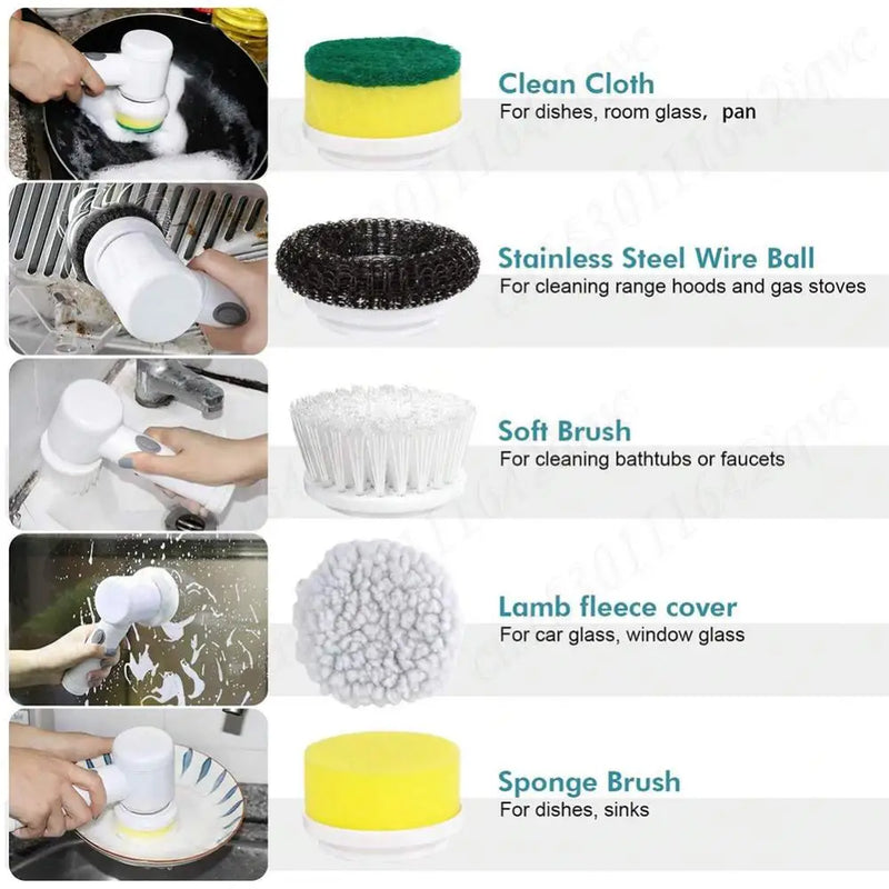 TurboClean Electric Scrubber Pro