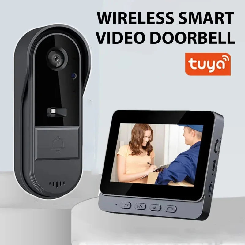 Wireless Intercom Doorbell Night Vision HD Camera
