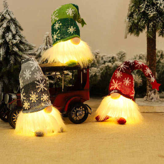 Christmas Gnome Night Light Ornament