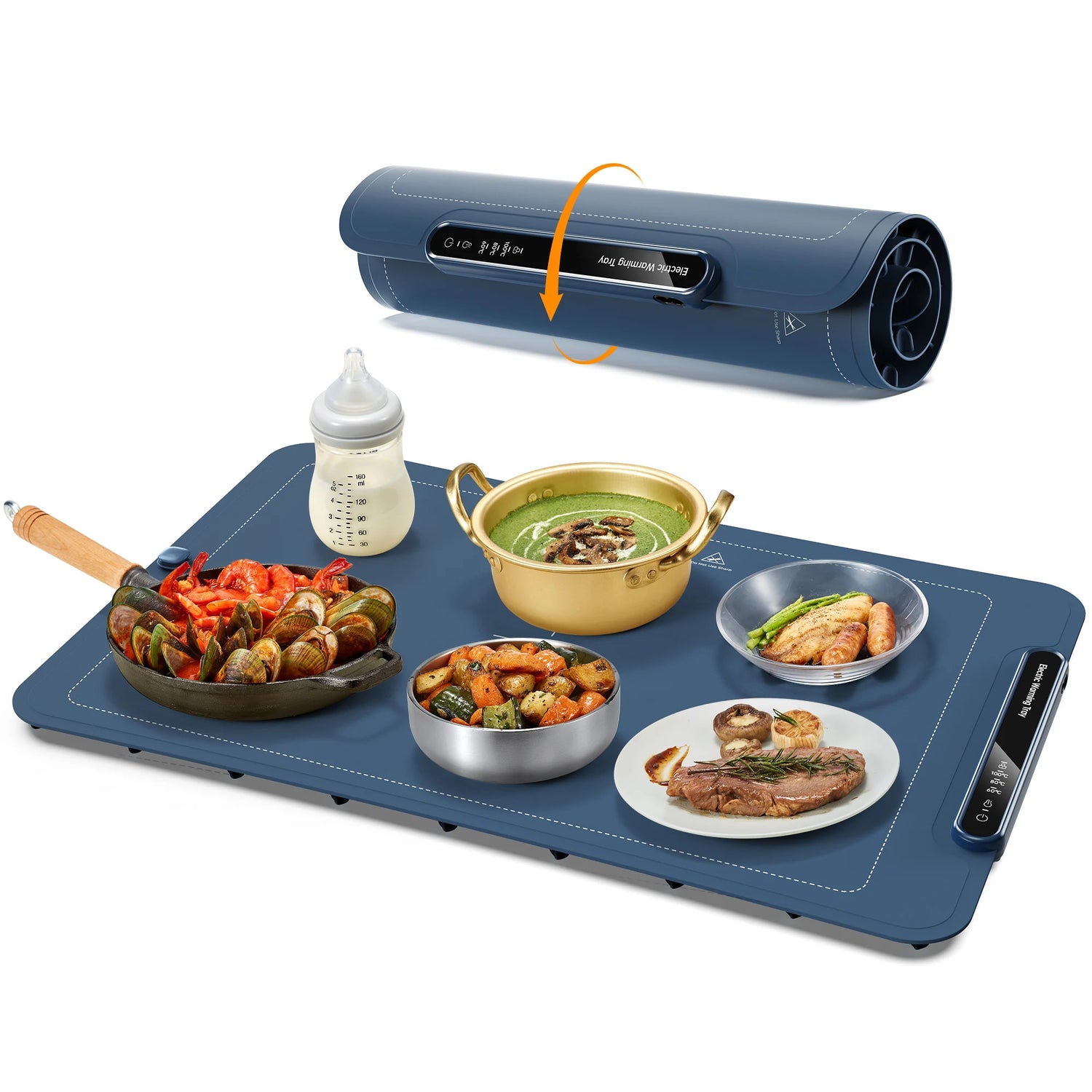 WarmEase Rollable Food Warming Mat