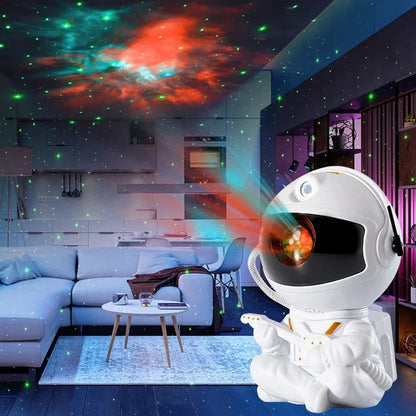 Stellar Astronaut Star Projector Lamp